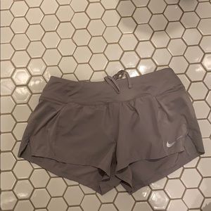 grey nike shorts